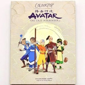 Colourpop Avatar The Last Airbender Eyeshadow Pallette New Colorpop  Limited Ed